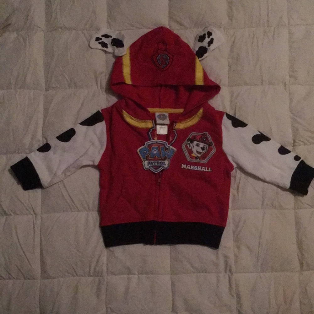 New 12m marshall paw patrol hoodie!
